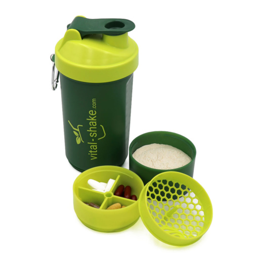 SmartShake Protein Shaker 600ml inkl. 2 Container