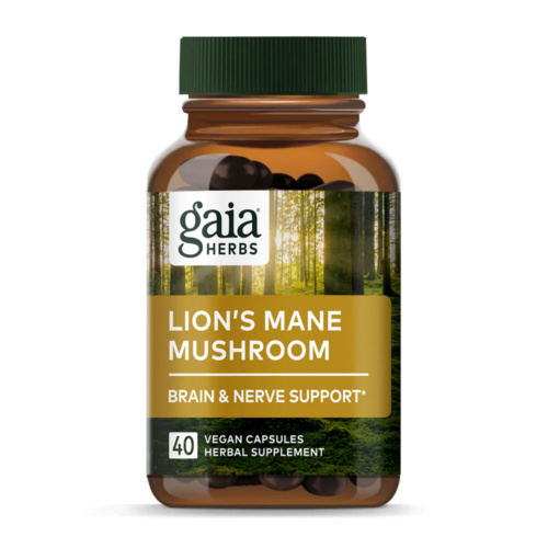 Lion´s Mane Mushroom 40 Kapseln von Gaia Herbs