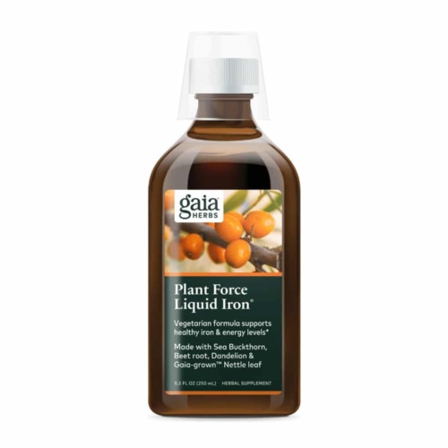 Gaia Herbs Plantforce flüssiges Eisen 250ml