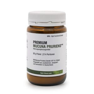 Mucuna Pruriens Pulver Extrakt 60g (40% L-Dopa)