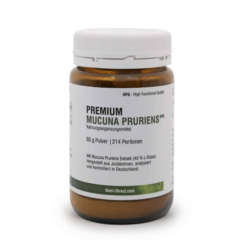 Mucuna Pruriens Pulver Extrakt 60g (40% L-Dopa)