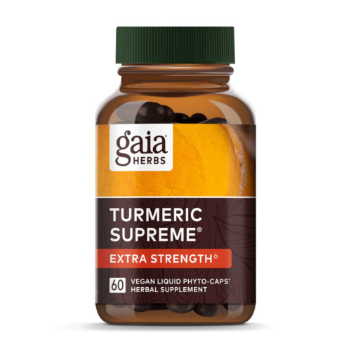 Kurkuma Kapseln - Turmeric Supreme extra strength von Gaia Herbs